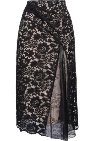Pinko Dames, Rokken, Zwart, Maat: M