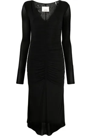 Isabel Marant Dames, Jurken, Zwart, Maat: S Jersey