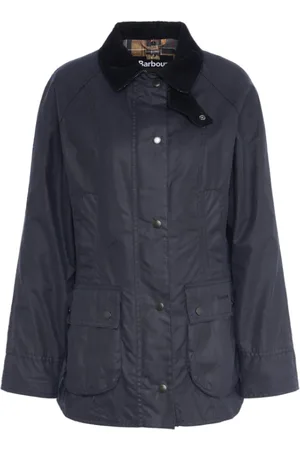 Barbour Dames, Jassen, Blauw, Maat: L Corduroy