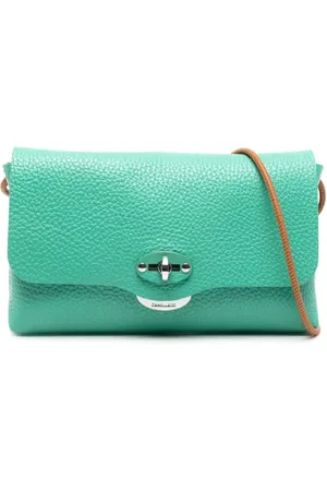 Zanellato Dames, Tassen, Groen, Maat: ONE Size Leer