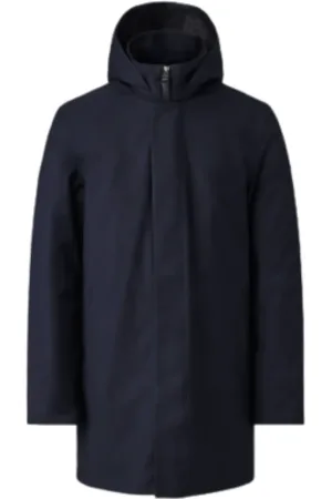 Mackage Dames, Mantels, Blauw, Maat: 2XL Leer