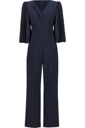 Joseph Ribkoff Dames, Jumpsuits & Playsuits, Blauw, Maat: 2XL Leer