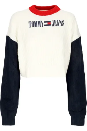 Tommy Hilfiger Dames, Truien, Wit, Maat: XS Acryl
