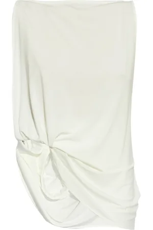 Jacquemus Dames, Rokken, Wit, Maat: M Viscose