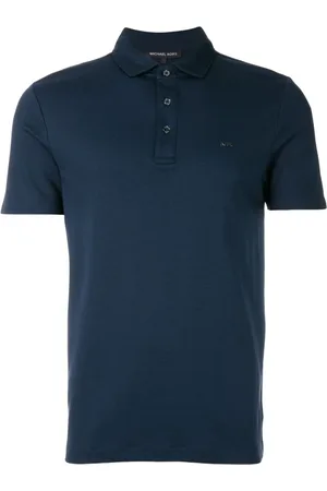 Michael Kors Heren, Tops, Blauw, Maat: 2XL Katoen