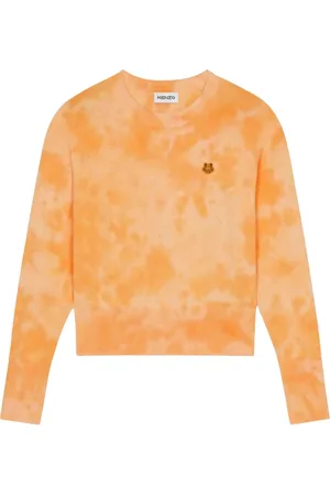 Kenzo Dames, Sweatshirts & Hoodies, Oranje, Maat: XS