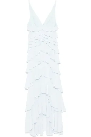 Elisabetta Franchi Dames, Jurken, Blauw, Maat: S