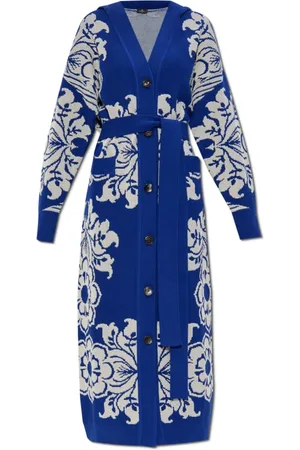 Etro Dames, Truien, Blauw, Maat: 2XS Viscose