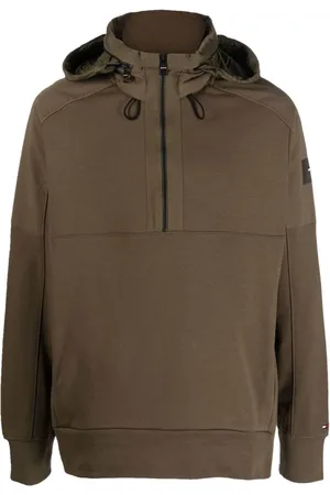 Tommy Hilfiger Heren, Sweatshirts & Hoodies, Groen, Maat: S Katoen