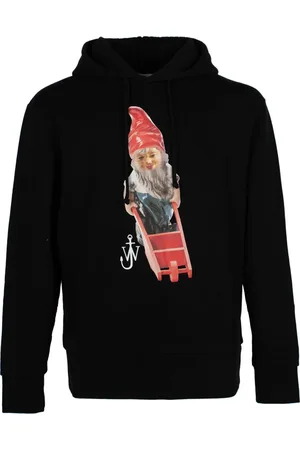 J.W.Anderson Heren, Sweatshirts & Hoodies, Zwart, Maat: M Katoen