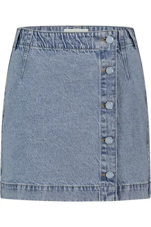 Fabienne Chapot Dames, Rokken, Blauw, Maat: M Denim