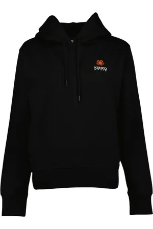 Kenzo Dames, Sweatshirts & Hoodies, Zwart, Maat: XS Katoen
