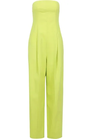 Serafini Dames, Jumpsuits & Playsuits, Geel, Maat: XS Wol