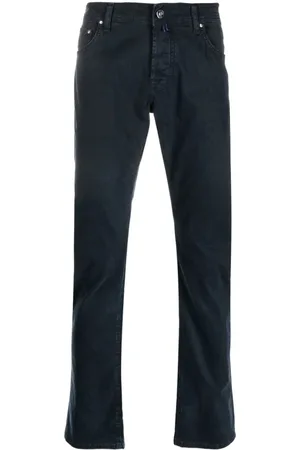 Jacob Cohen Heren, Jeans, Blauw, Maat: W40 Katoen