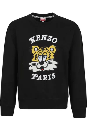 Kenzo Heren, Truien, Zwart, Maat: L Katoen