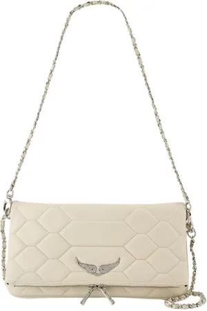 Zadig & Voltaire Dames, Tassen, Wit, Maat: ONE Size Leer