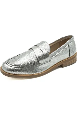 Janet&Janet Dames, Schoenen, Grijs, Maat: 37 EU Leer