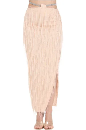 SIMONA CORSELLINI Dames, Rokken, Roze, Maat: S Viscose