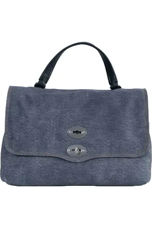 Zanellato Dames, Tassen, Blauw, Maat: ONE Size Denim