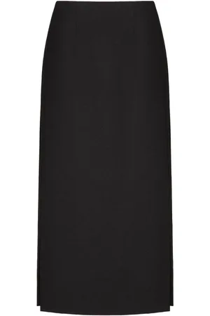 VALENTINO GARAVANI Dames, Rokken, Zwart, Maat: S Wol