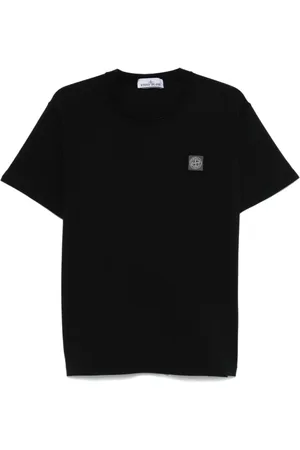 Stone Island Heren, Tops, Zwart, Maat: S Katoen