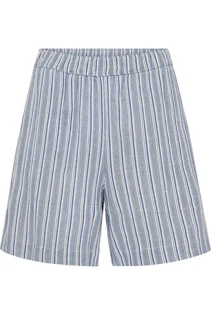 Mos Mosh Dames, Korte broeken, Blauw, Maat: S Katoen