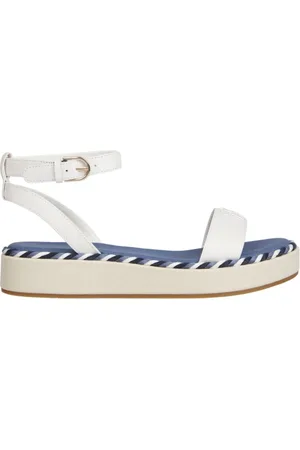 Tommy Hilfiger Dames, Schoenen, Wit, Maat: 39 EU Katoen