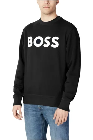 HUGO BOSS Heren, Sweatshirts & Hoodies, Zwart, Maat: S Katoen