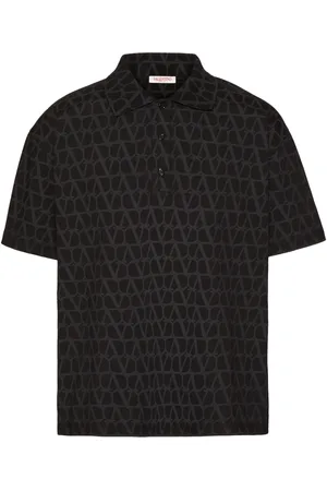 VALENTINO GARAVANI Heren, Tops, Zwart, Maat: L Katoen