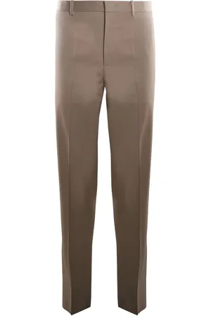 Jil Sander Heren, Broeken, Bruin, Maat: XL Katoen