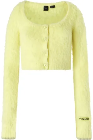 Pinko Dames, Truien, Geel, Maat: M