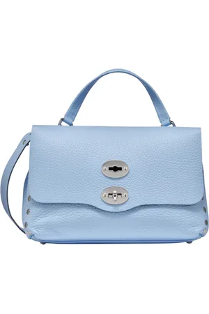 Zanellato Dames, Tassen, Blauw, Maat: ONE Size Leer