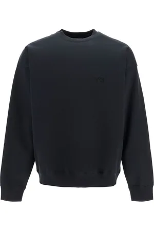 Y-3 Heren, Sweatshirts & Hoodies, Zwart, Maat: L Katoen