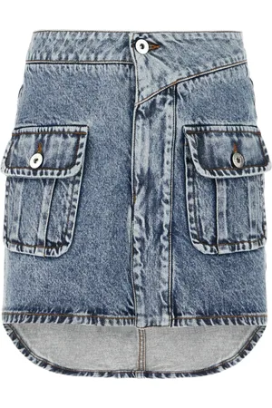 J.W.Anderson Dames, Rokken, Blauw, Maat: XS Denim