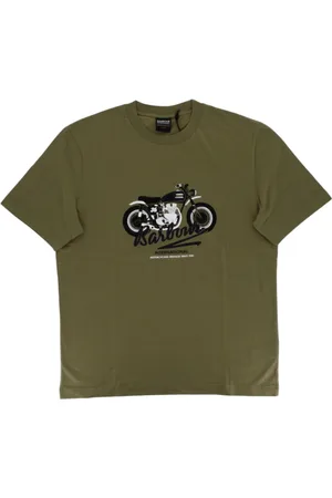 Barbour Heren, Tops, Groen, Maat: XL Katoen