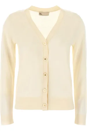 Tory Burch Dames, Truien, , Maat: L Zijde