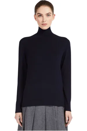 Max Mara Dames, Truien, Blauw, Maat: L