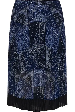 Tommy Hilfiger Dames, Rokken, Blauw, Maat: XS Poliester