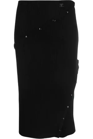 Courrèges Dames, Rokken, Zwart, Maat: S