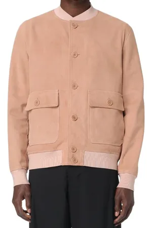 SALVATORE SANTORO Heren, Jassen, Roze, Maat: 2XL Leer
