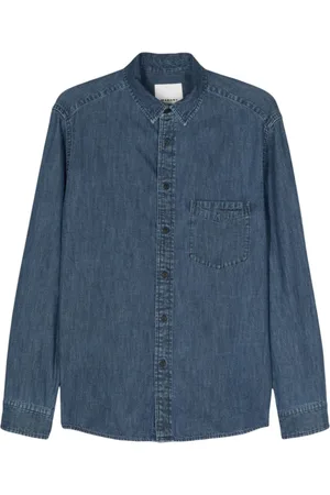 Isabel Marant Heren, Overhemden, Blauw, Maat: S Denim