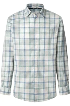 Pepe Jeans Heren, Overhemden, Groen, Maat: M Katoen