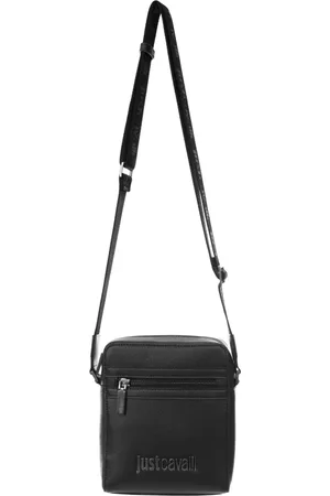 Roberto Cavalli Heren, Tassen, Zwart, Maat: ONE Size