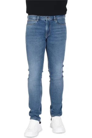 HUGO BOSS Dames, Jeans, Blauw, Maat: W32 L34 Katoen
