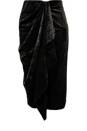 Isabel Marant Dames, Rokken, Zwart, Maat: M Poliester