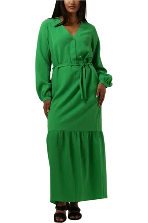 ANOTHER LABEL Dames, Jurken, Groen, Maat: XS