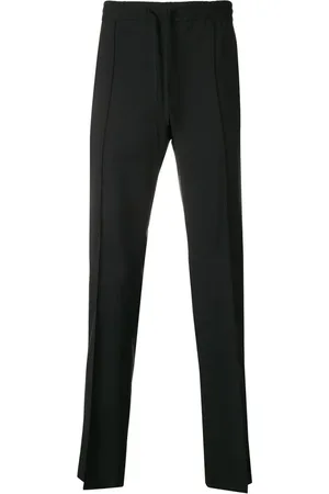 VALENTINO GARAVANI Heren, Broeken, Zwart, Maat: XL Wol