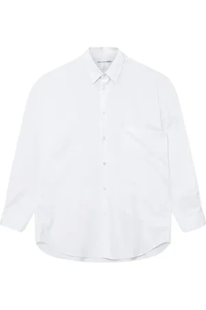 Comme des Garçons Heren, Overhemden, Wit, Maat: L Katoen