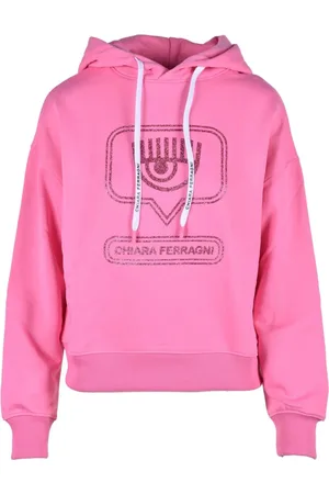 Chiara Ferragni Dames, Sweatshirts & Hoodies, Roze, Maat: 2XS Katoen
