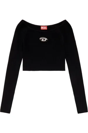 Diesel Dames, Tops, Zwart, Maat: M